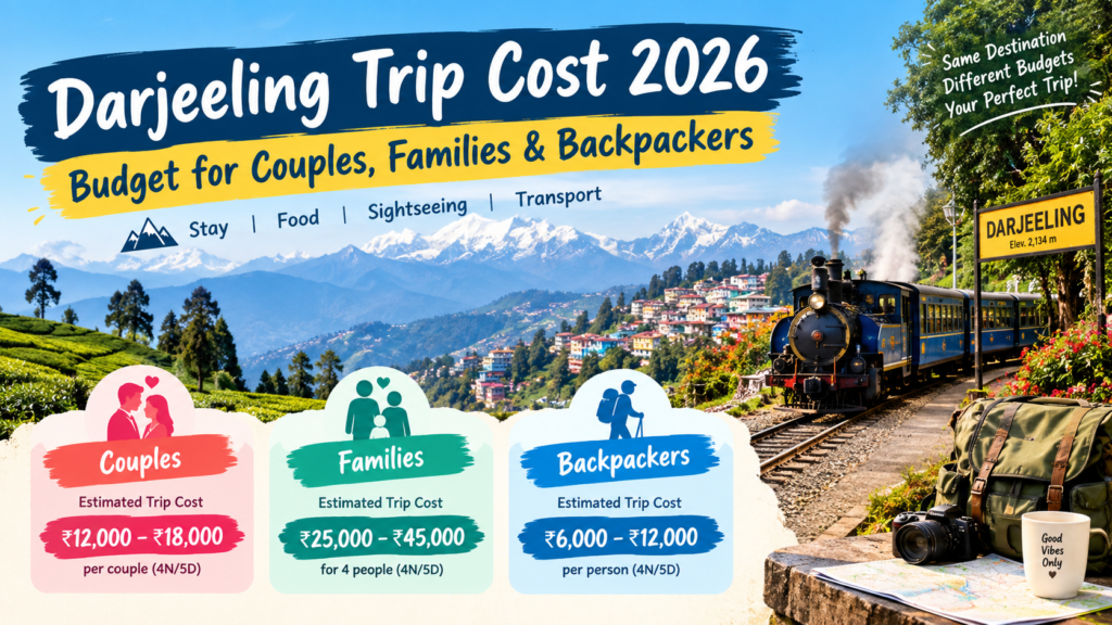 Darjeeling Trip Cost