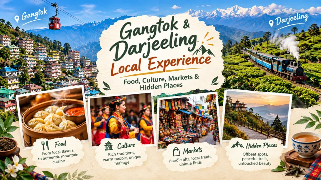 Gangtok to darjelling
